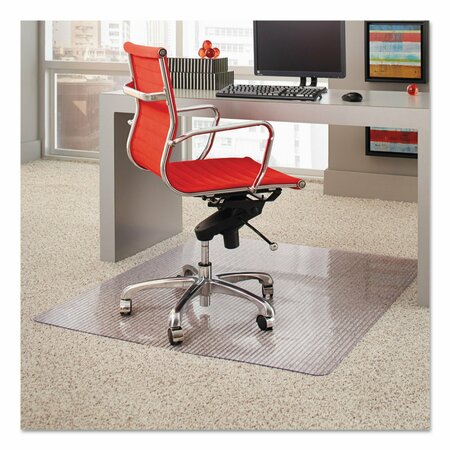 ES ROBBINS Dimensions Chair Mat for Carpet, Rectangular, 46 x 60, Clear 162017